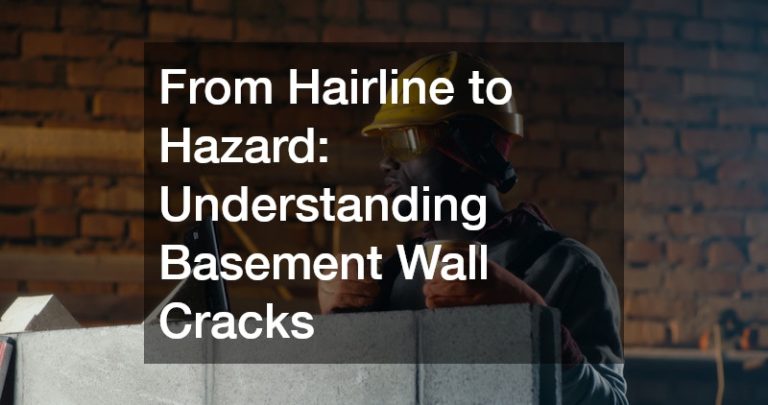 From Hairline to Hazard  Understanding Basement Wall Cracks